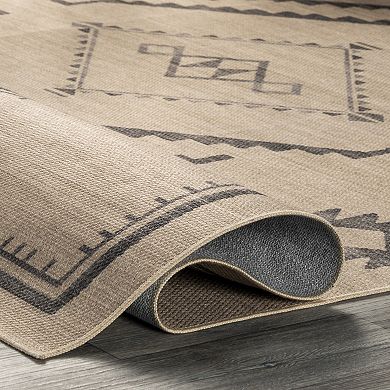 Rugs USA Cassia Easy-Jute Washable Geometric Area Rug