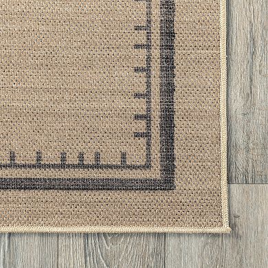 Rugs USA Cassia Easy-Jute Washable Geometric Area Rug