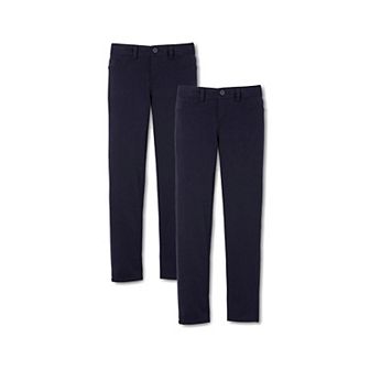 Girls 4-20 French Toast 2-Pack Skinny Ponte 5-Pocket Pants
