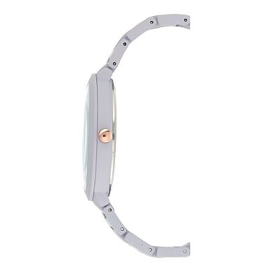 Nine West Women's Lavender Dial Marbleized Watch