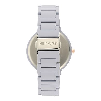 Nine West Women's Lavender Dial Marbleized Watch