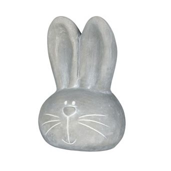 Haven Living Bunny Head Figurine 6 in Table Decor