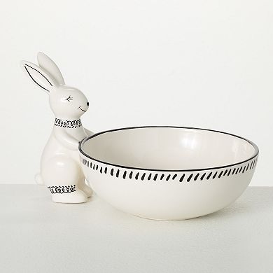 Sullivan's Bunny Decorative Serving Bowl