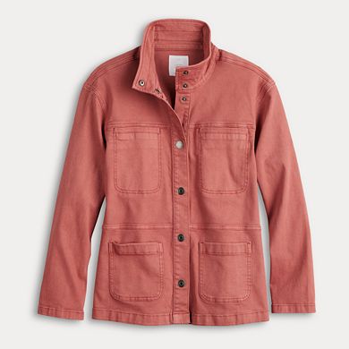 Women's LC Lauren Conrad Anorak Denim Jacket