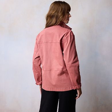 Women's LC Lauren Conrad Anorak Denim Jacket