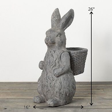 Sullivan's Rabbit Basket Planter