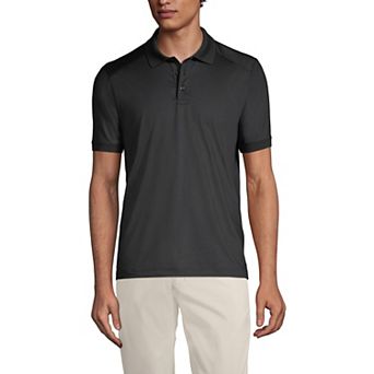 Men's Lands' End Short Sleeve Rapid-Dry Active Polo Shirt