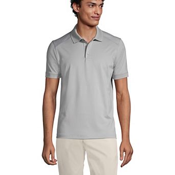 Men's Lands' End Short Sleeve Rapid-Dry Active Polo Shirt