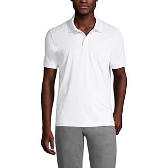 Men's Lands' End Short Sleeve Rapid-Dry Active Polo Shirt