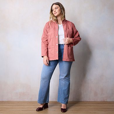 Women's LC Lauren Conrad Anorak Denim Jacket