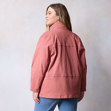 Women's LC Lauren Conrad Anorak Denim Jacket