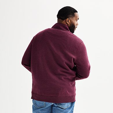 Big & Tall Sonoma Goods For Life® Fleece Quarter Zip Pullover