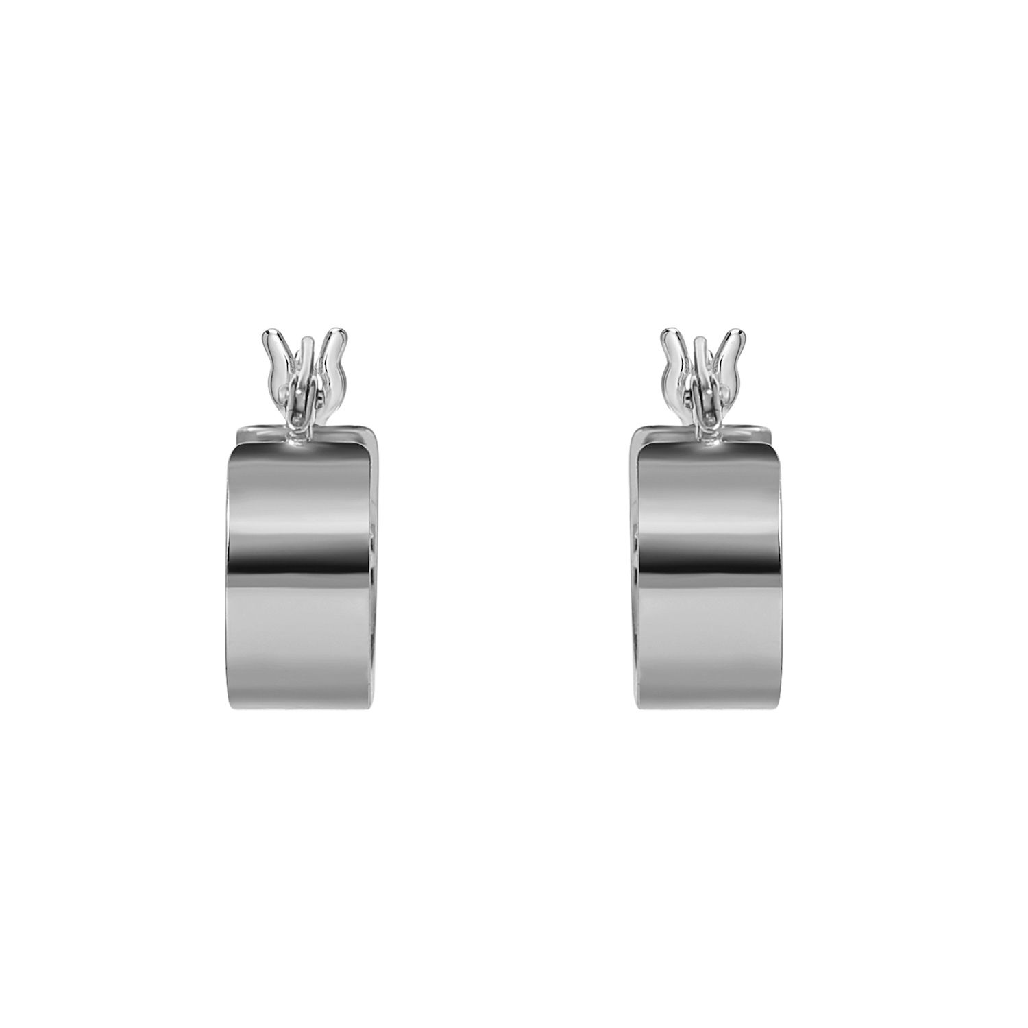 Ear Cuffs 925 Sterling Silver Clip-On Hoop Earrings Minimalist
