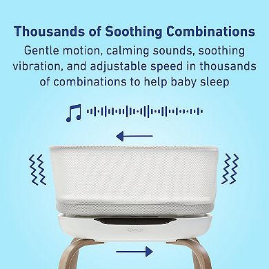 Graco SmartSense Soothing Baby Bassinet