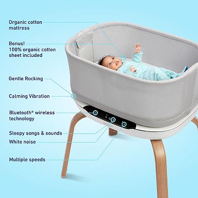 Graco SmartSense Soothing Baby Bassinet