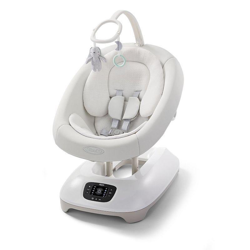 UPC 047406185962 product image for Graco SmartSense Baby Swing with Cry Detection Technology, Beige Khaki | upcitemdb.com