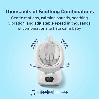 Graco SmartSense Baby Swing with Cry Detection Technology