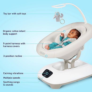 Graco SmartSense Baby Swing with Cry Detection Technology