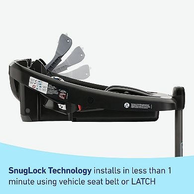 Graco SnugRide 35 DLX Infant Car Seat & Base with Load Leg Technology