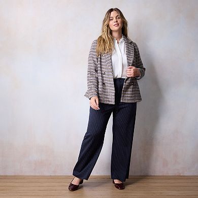 Plus Size LC Lauren Conrad Super High Rise Wide Leg Pants