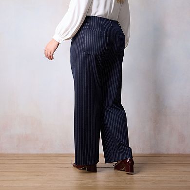 Plus Size LC Lauren Conrad Super High Rise Wide Leg Pants