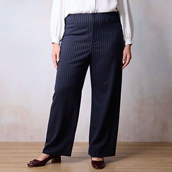 Plus Size LC Lauren Conrad Super High Rise Wide Leg Pants