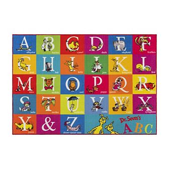 Dr. Seuss' ABCs Area Rug