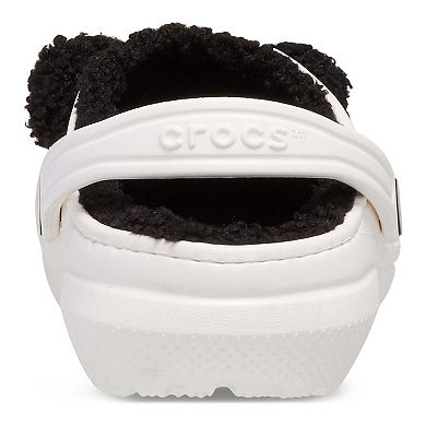 Crocs Classic Lined I Am Panda Bear Toddler Clogs