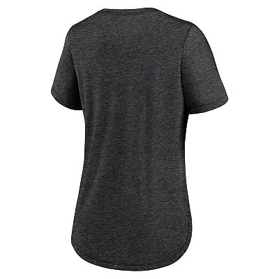 Women's Nike Heather Black Colorado Rockies Knockout Team