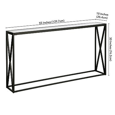 Finley & Sloane Arlo 55" Rectangular Console Table
