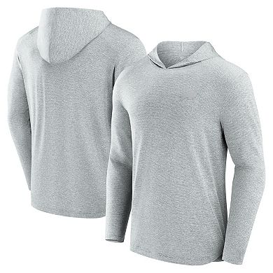 Men's Fanatics Gray Buffalo Bills Front Office Tech Lightweight Hoodie T-Shirt