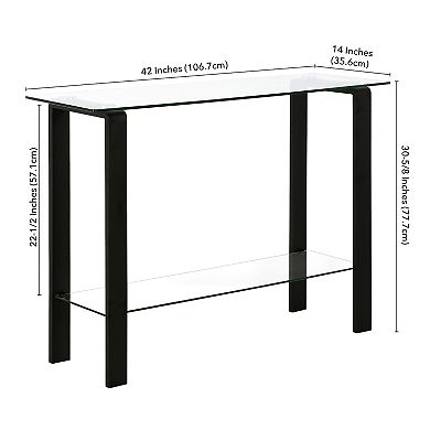 Finley & Sloane Asta Rectangular Console Table