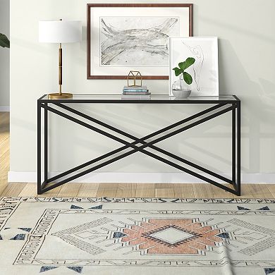Finley & Sloane Calix Rectangular Console Table