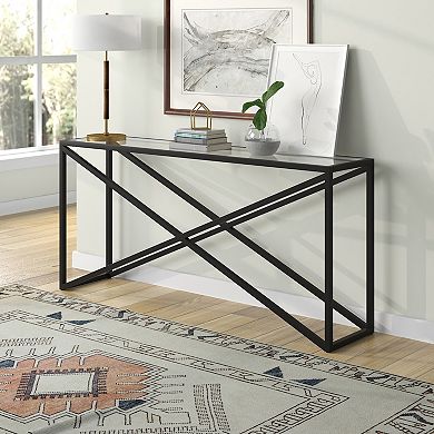 Finley & Sloane Calix Rectangular Console Table