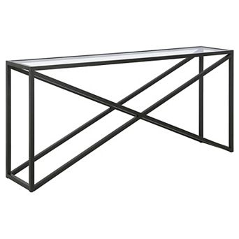 Finley & Sloane Calix Metal Rectangular Console Table