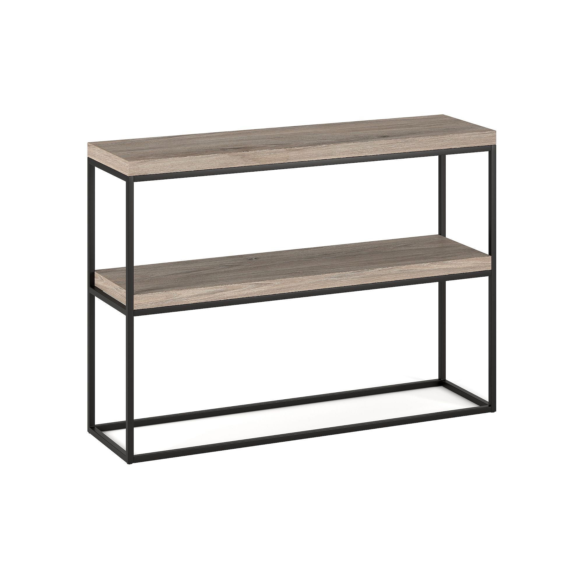 Finley & Sloane Edmund Rectangular Console Table, Antiqued Gray