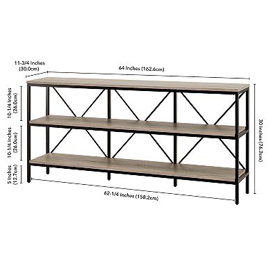 Finley & Sloane Kira Rectangular Console Table