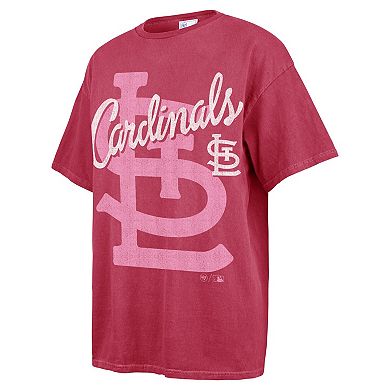 Women's '47 Pink St. Louis Cardinals Dopamine Tradition T-Shirt