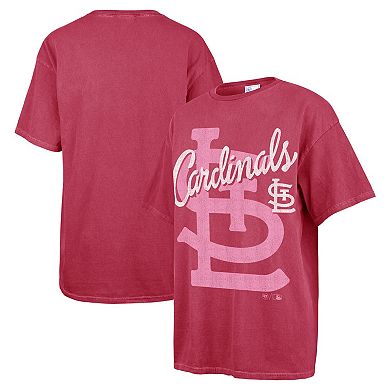 Women's '47 Pink St. Louis Cardinals Dopamine Tradition T-Shirt