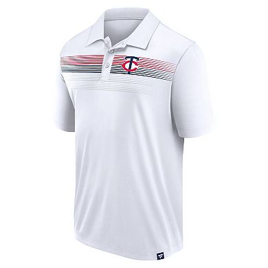 Men's Fanatics Branded White Minnesota Twins Victory For Us Interlock Polo