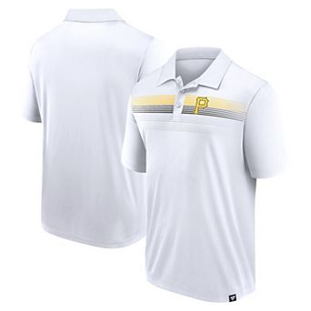 Men's Fanatics Branded White Pittsburgh Pirates Victory For Us Interlock Polo