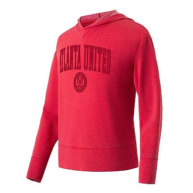 Women's Concepts Sport Red Atlanta United FC Volley Hoodie Long Sleeve T-Shirt