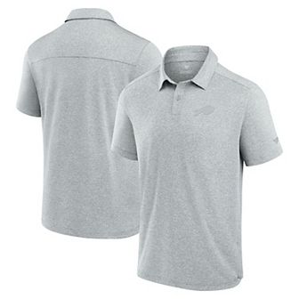 Men's Fanatics Gray Buffalo Bills Front Office Tech Polo