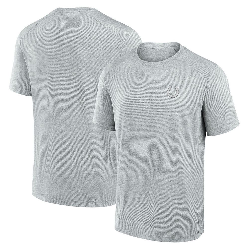 Men s fanatics gray indianapolis colts front office tech t shirt