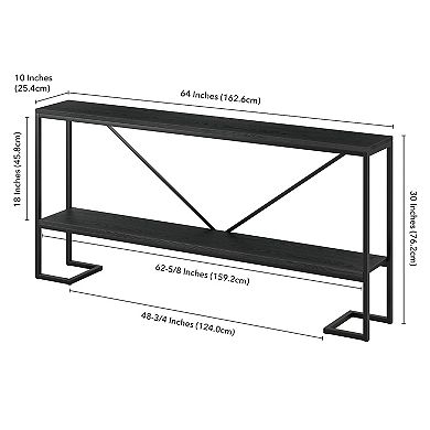 Finley & Sloane Phoebe Rectangular Console Table