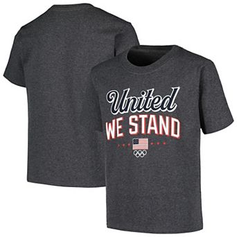 Youth Team USA Heather Charcoal Victory T-Shirt