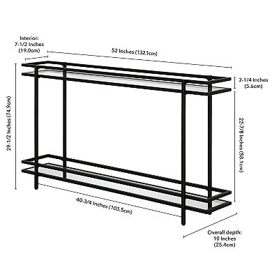 Finley & Sloane Robillard Rectangular Console Table