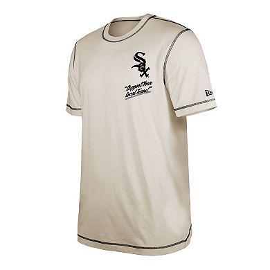 Men's New Era White Chicago White Sox Team Split T-Shirt