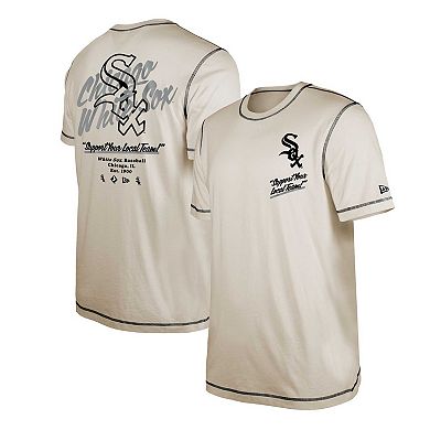 Men's New Era White Chicago White Sox Team Split T-Shirt