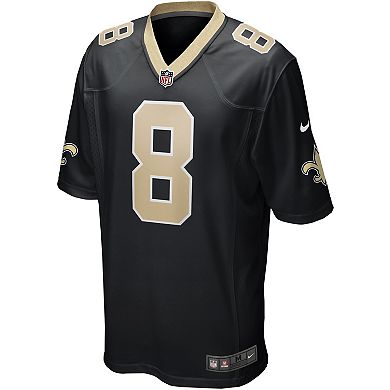 Men's Nike Archie Manning Black New Orleans Saints Game Retired Player Jersey
